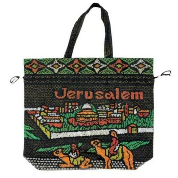 Handbags - Colorful Jerusalem Tote Bag